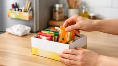捨てる前にもう一仕事、ティッシュ箱とラップ箱でできる無料の収納アイデア4選