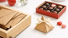 茶封筒でできるバレンタイン簡単ラッピング3選｜切って折って結ぶだけ