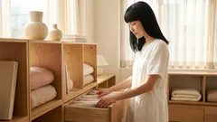狭い部屋でもクローゼットが一度で整う、服の量を減らして戻らない収納の作り方