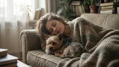 布団に入ると犬がくっつく理由5つと、同じベッドで寝るときの注意点